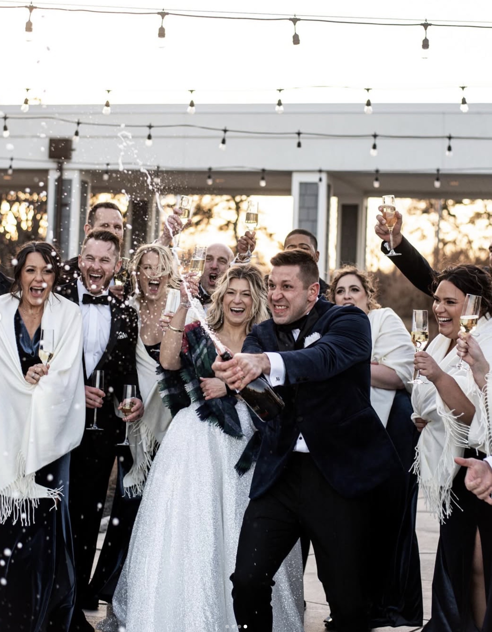 Krystie & Jeff’s Winter Wedding at Cliff House Maine